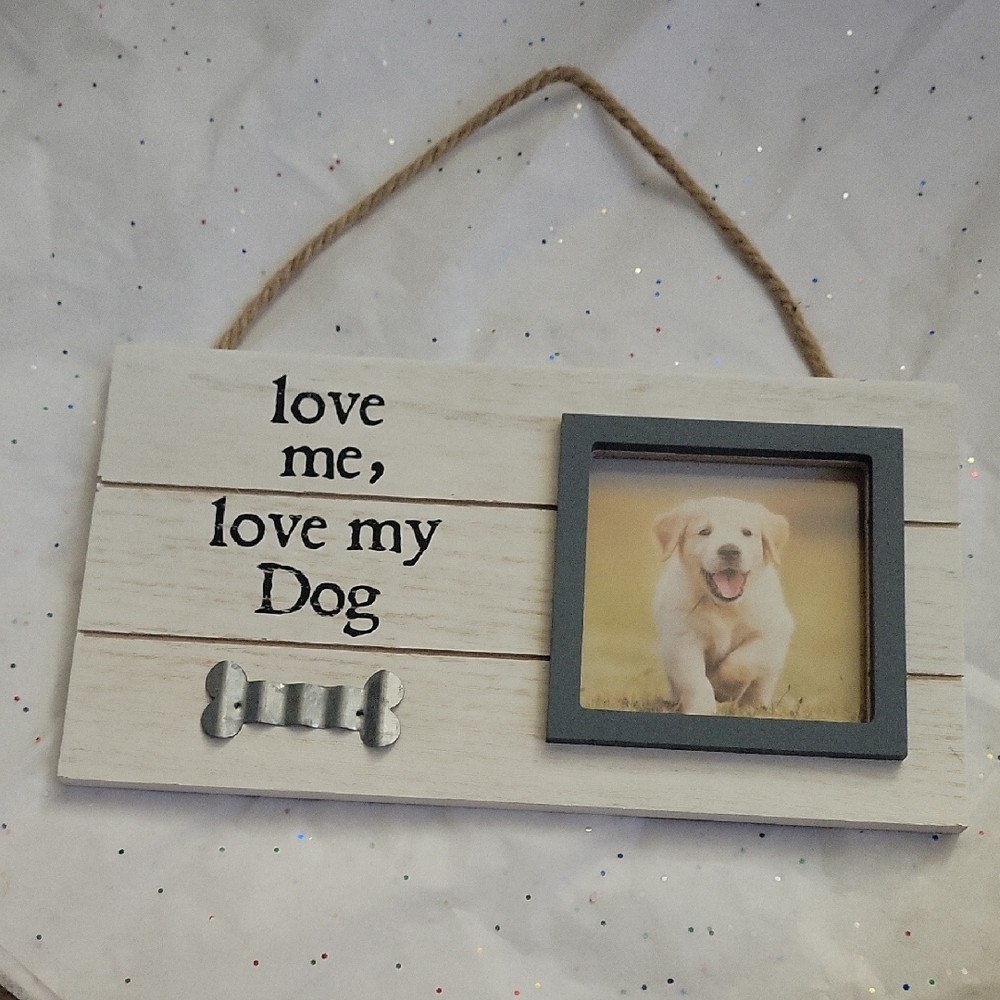 Dog Decor Photo Frame